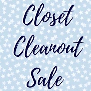 CLOSET🖤CLEANUP